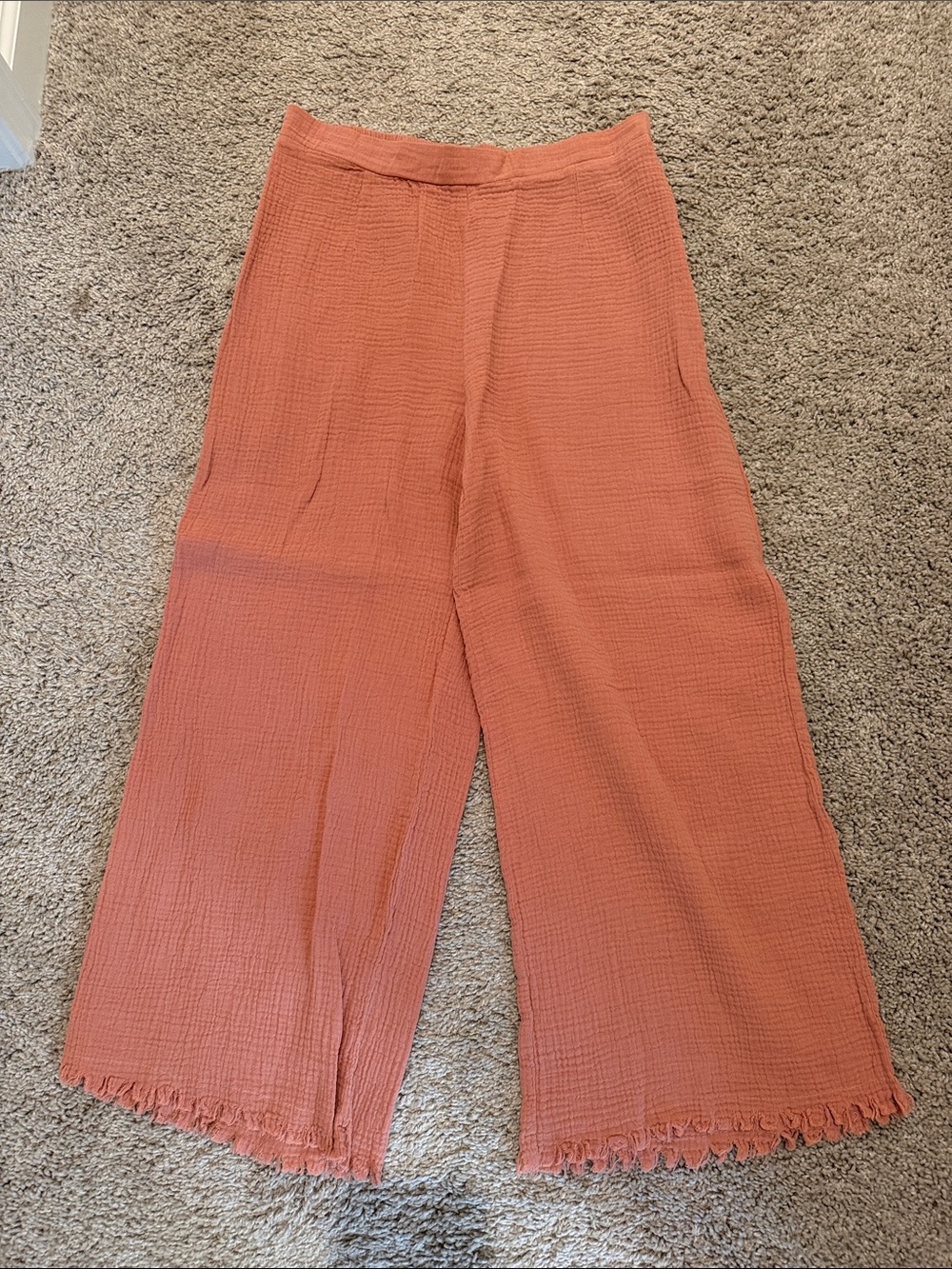 Pink Lily Dusty Rose Sleeveless Wide-Leg Jumpsuit - Picture 7 of 8